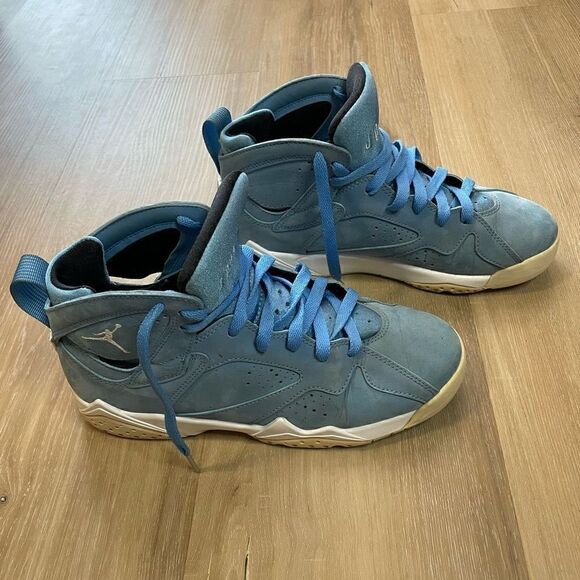 Air Jordan 7 Retro Pantone UNC Blue 5Y - Picture 3 of 11